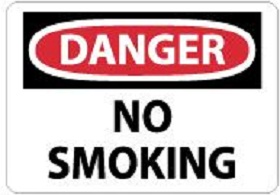 Danger - No Smoking